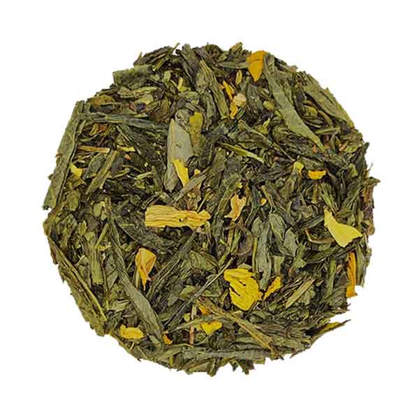 Sencha Maracuja - aromatisierter, grüner Tee